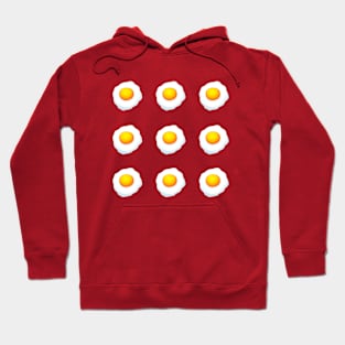 Red Egg Pattern Hoodie